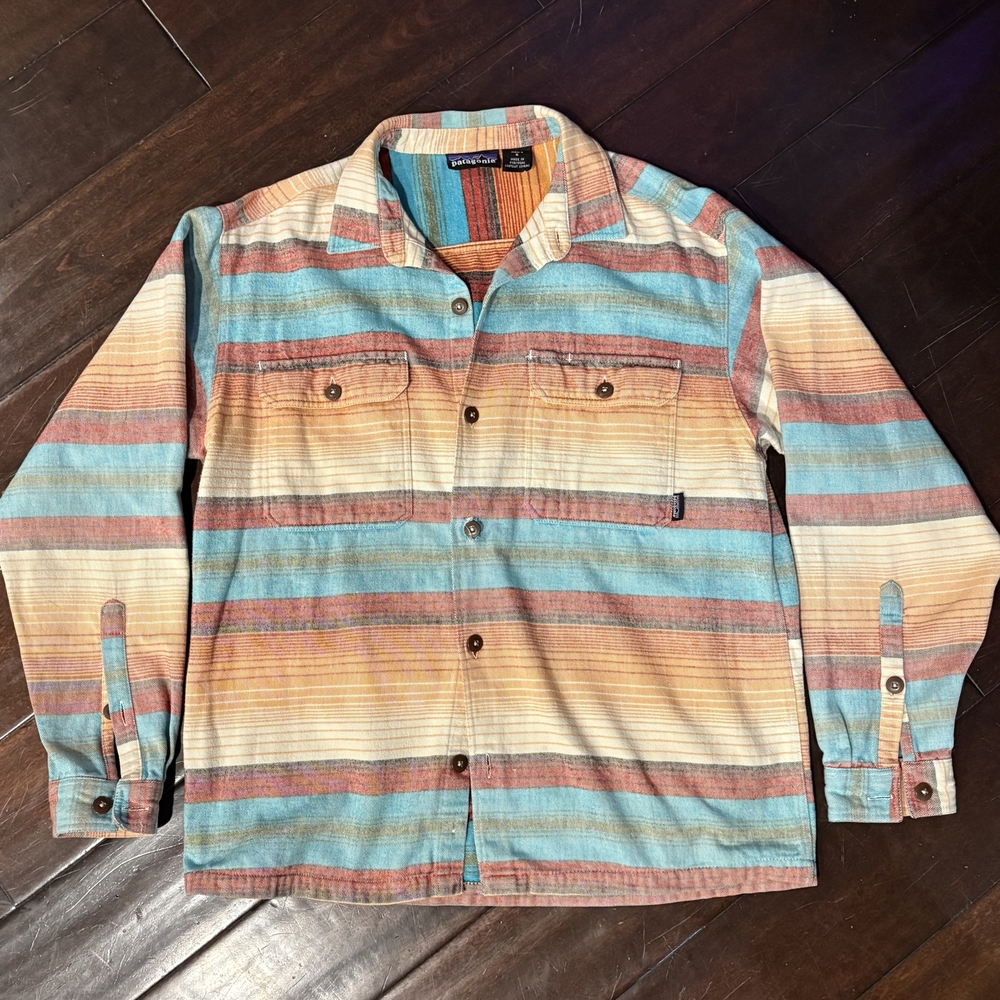 Patagonia Men's Multicolor Rare Vintage Striped Shacket
